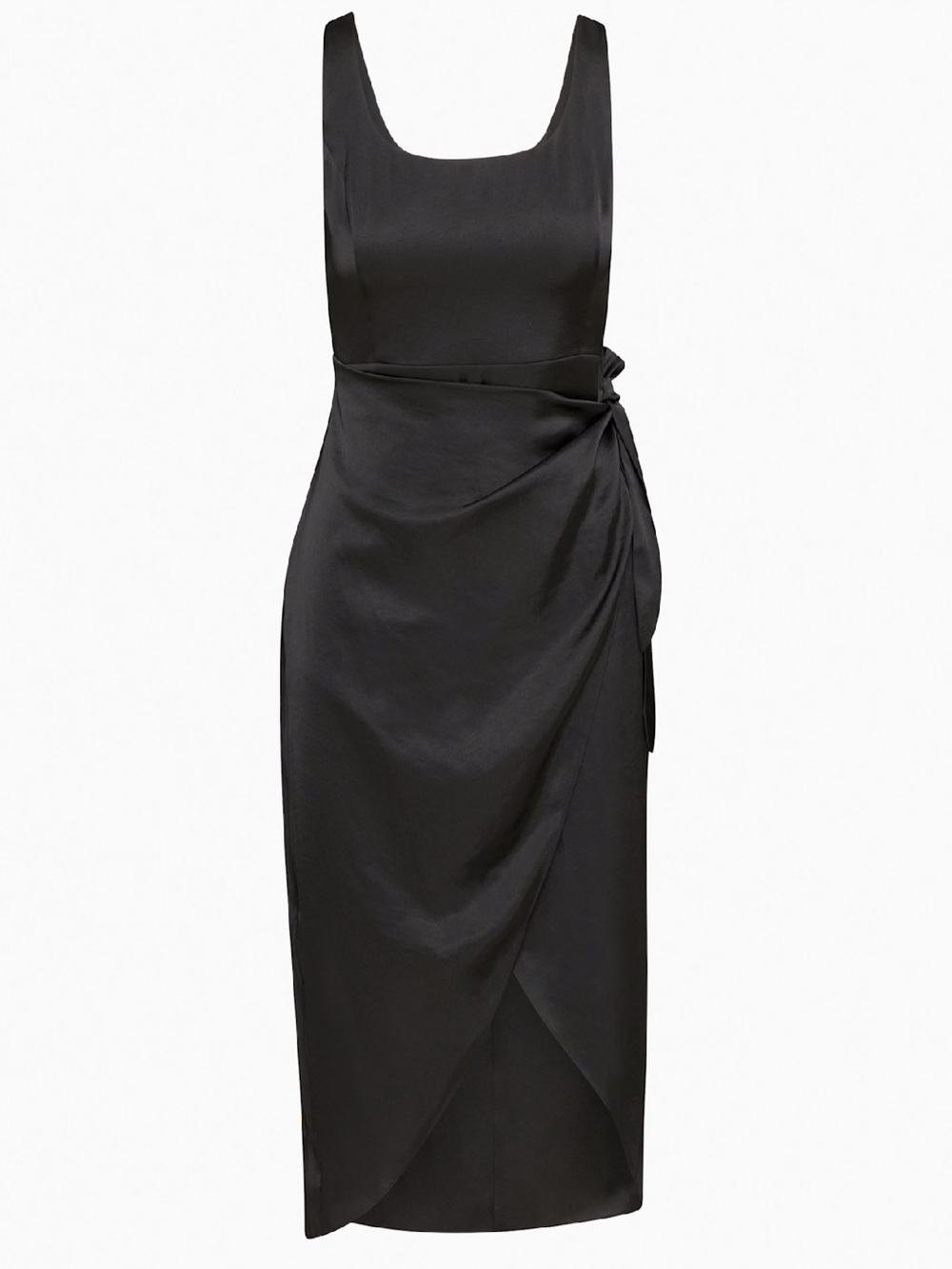 Aritzia Saturn Satin Midi Dress
